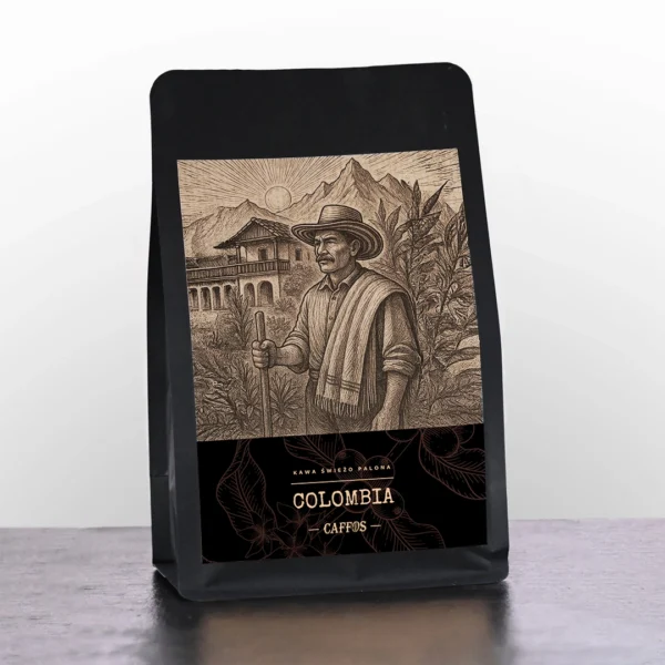 kawa ziarnista Colombia 100% arabica świeżopalona