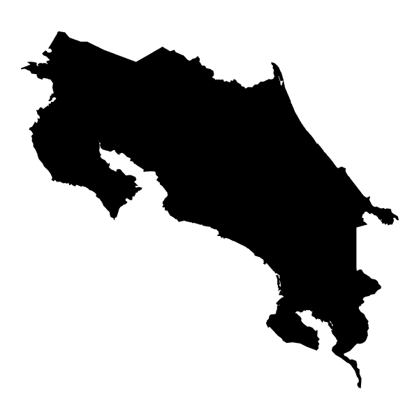 costa rica map